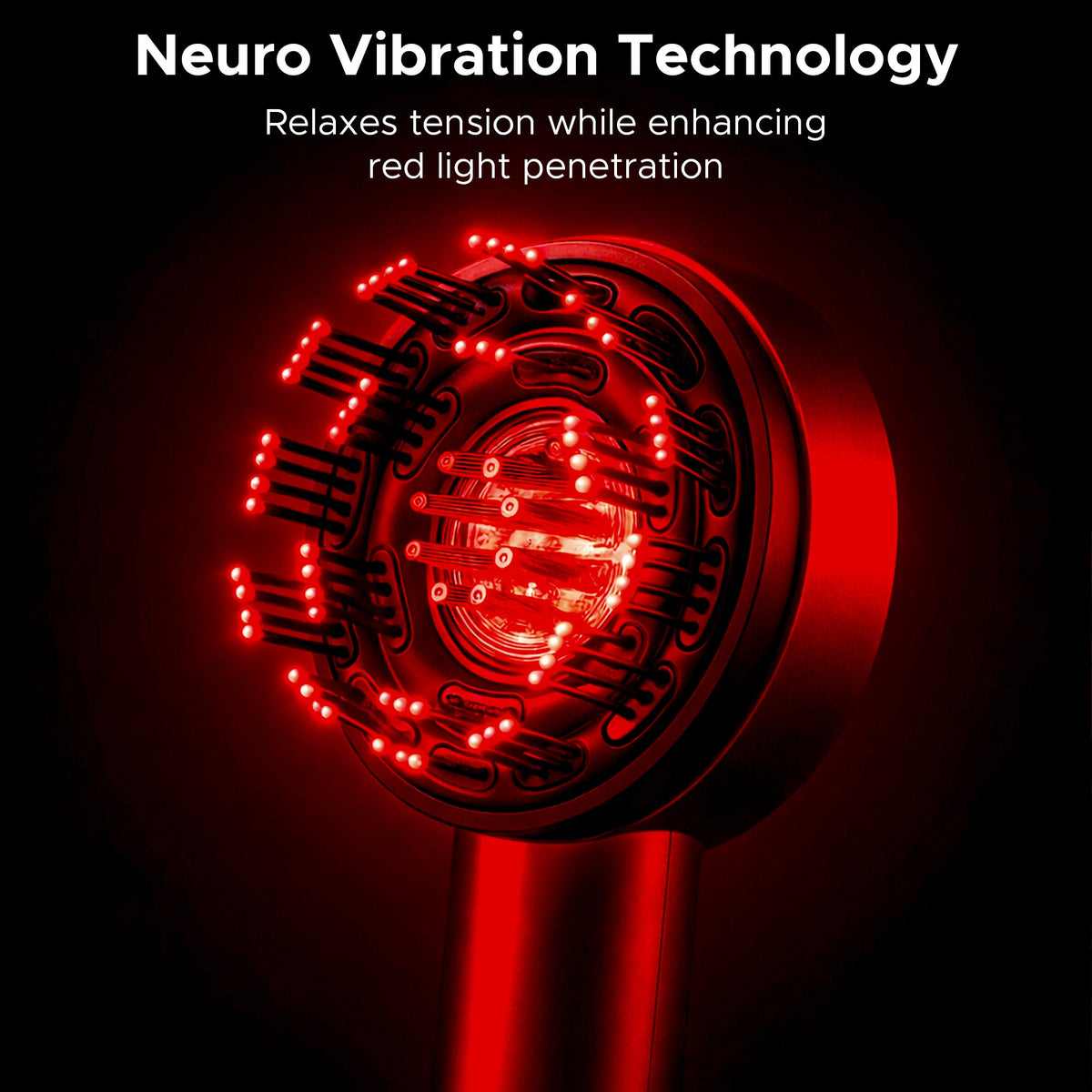 3-in-1 Red Light Scalp Massager & Oil Applicator