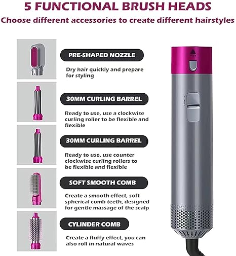 5-in-1 Multifunctional Hair Dryer Styling Tool