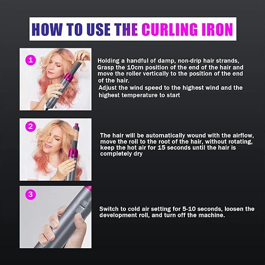 5-in-1 Multifunctional Hair Dryer Styling Tool