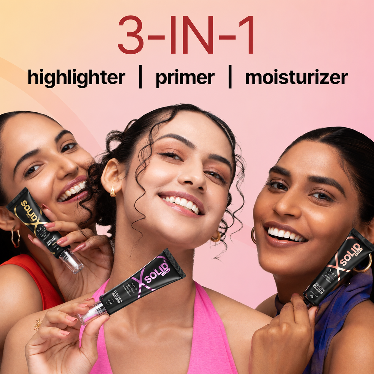 3-in-1 Illuminating Strobe Cream Combo | Pack of 3
