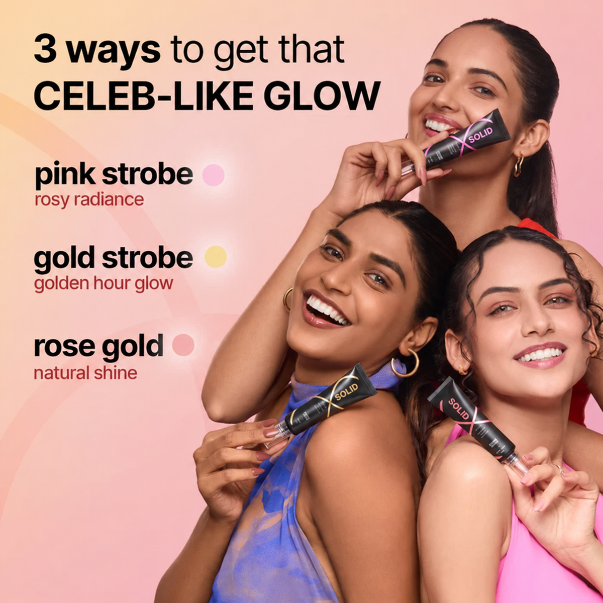 3-in-1 Illuminating Strobe Cream Combo | Pack of 3